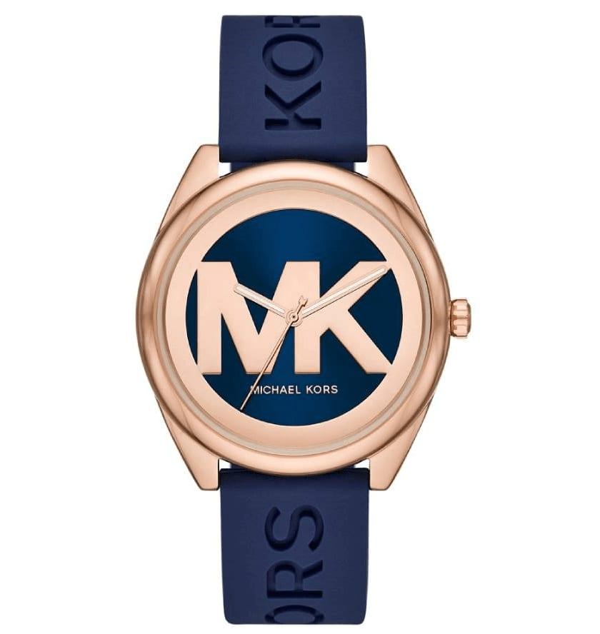 Michael Kors Janelle MK7140 Silicone Bleu