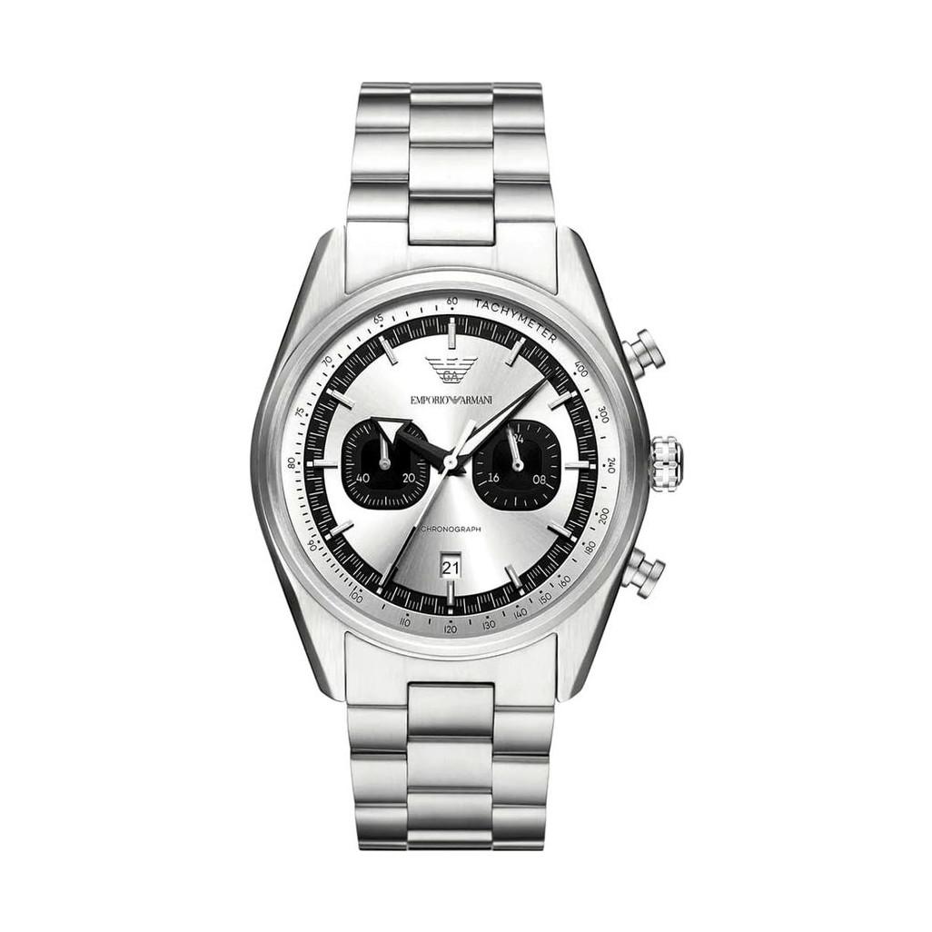 Emporio Armani AR11636 Racer Argenté