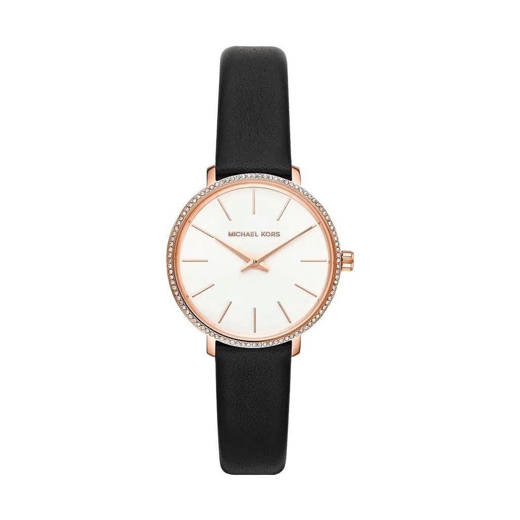 Michael Kors Pyper MK2835 – Or Rose Cuir Noir