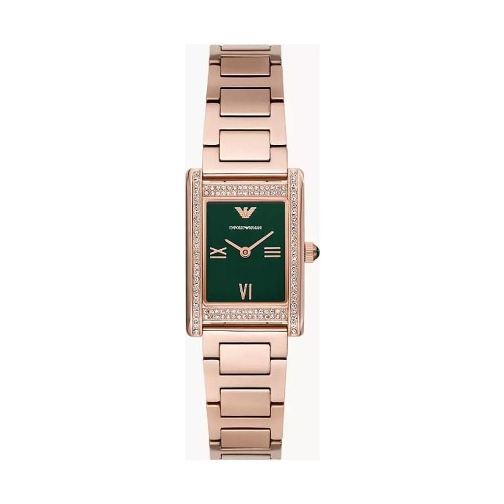 Emporio Armani AR11641 – Or Rose Cadran Vert