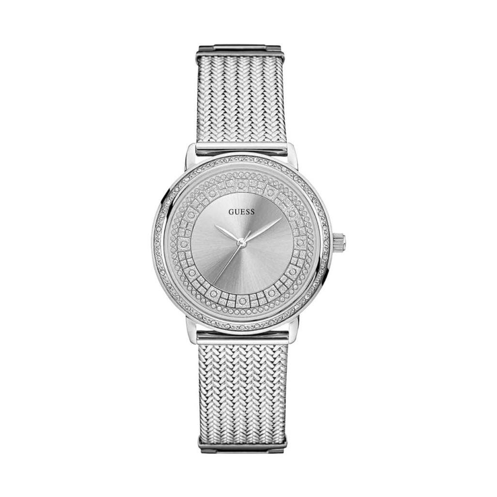 Guess Willow W0836L2 Argentée Maille Tressée