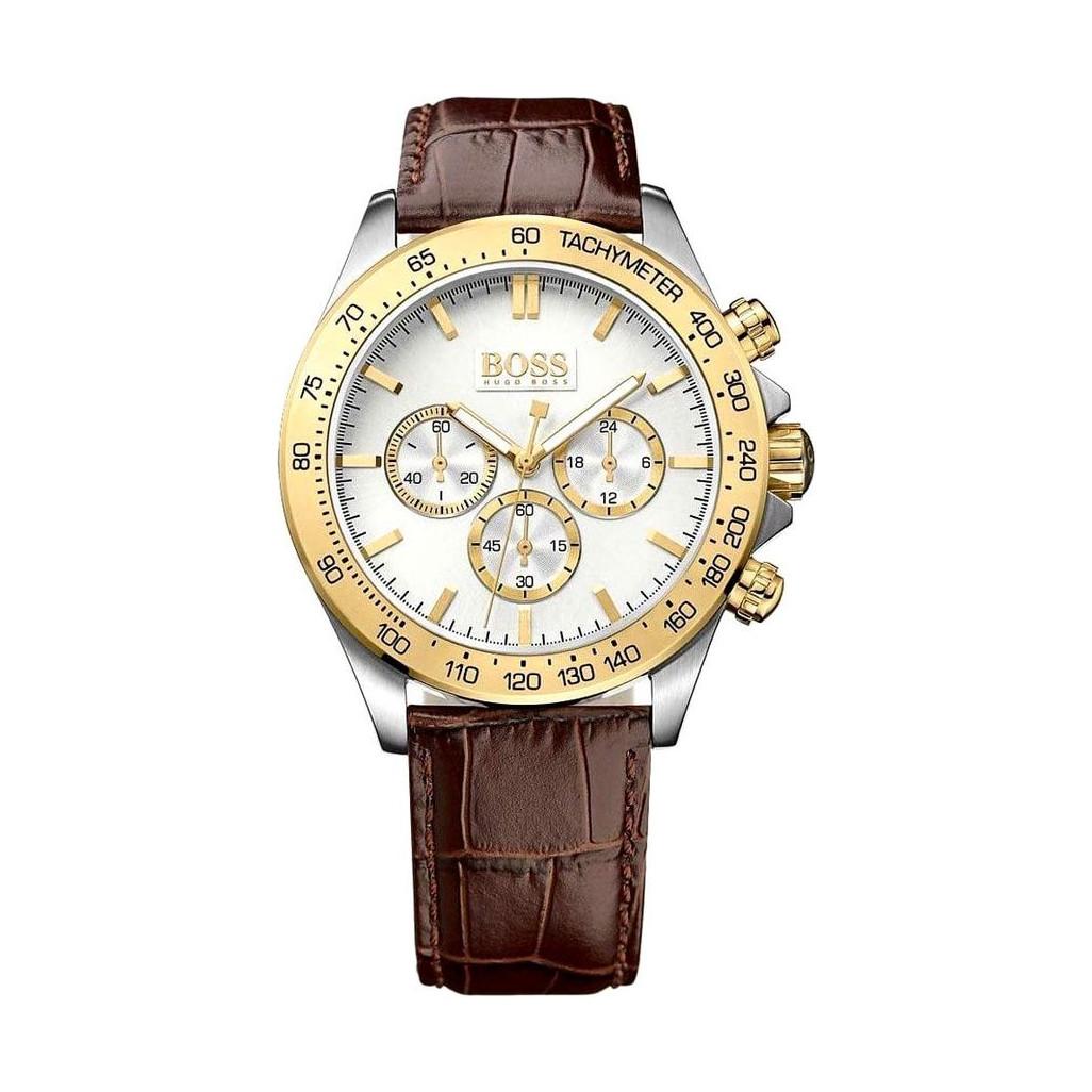 Hugo Boss 1513174 Bicolore Cuir Marron