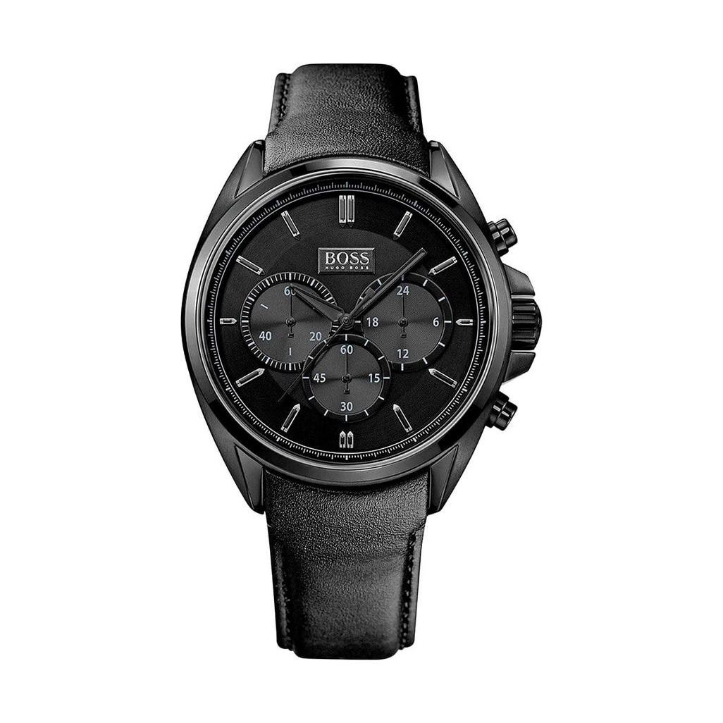 Hugo Boss Driver 1513061 Cuir Noir
