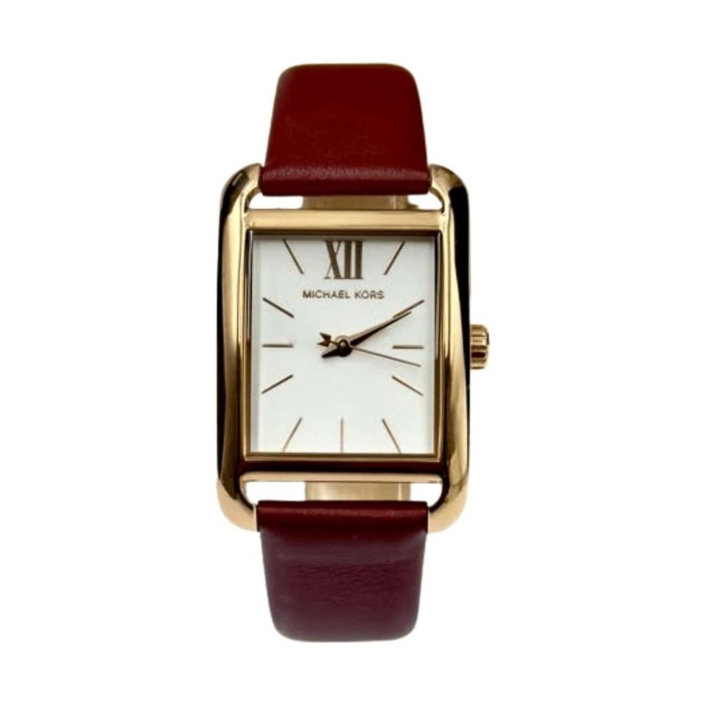 Michael Kors Petite Monroe MKO1098 Cuir Bordeaux