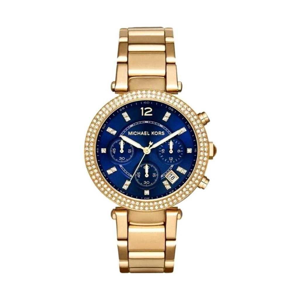 Michael Kors Parker MK6262 Dorée et Bleue