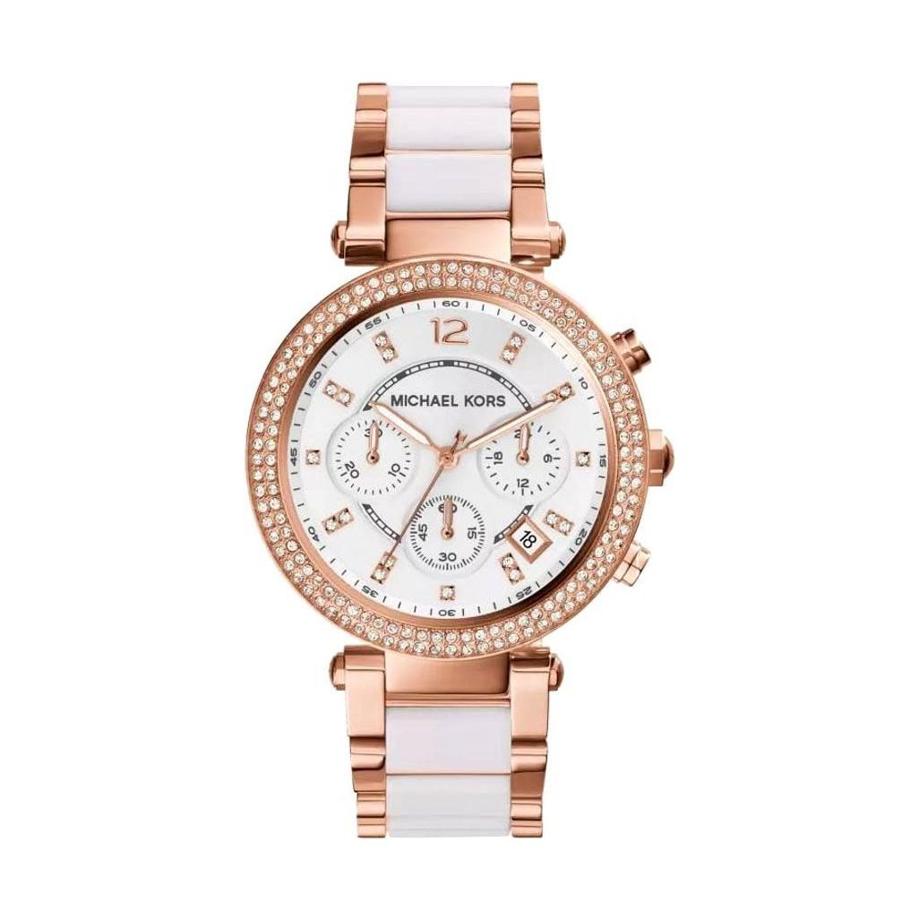 Michael Kors Parker MK5774 Or Rose et Blanc