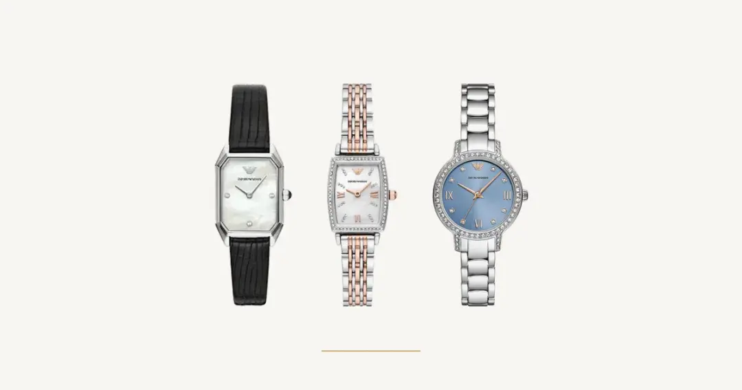 Montre Emporio Armani femme : notre sélection au Maroc