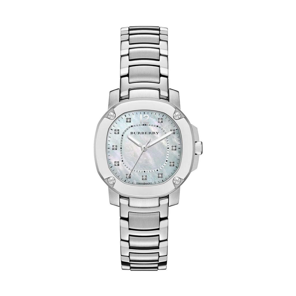 Montre Burberry The Britain Diamonds pour femme - BBY1804