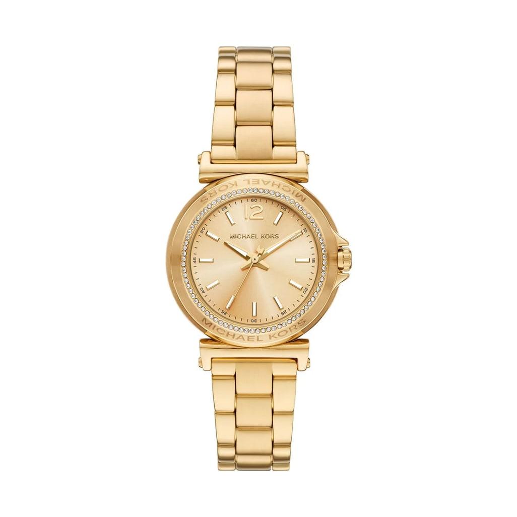 Montre femme Michael KORS Mini Maren Pavé Gold-Tone MK7516