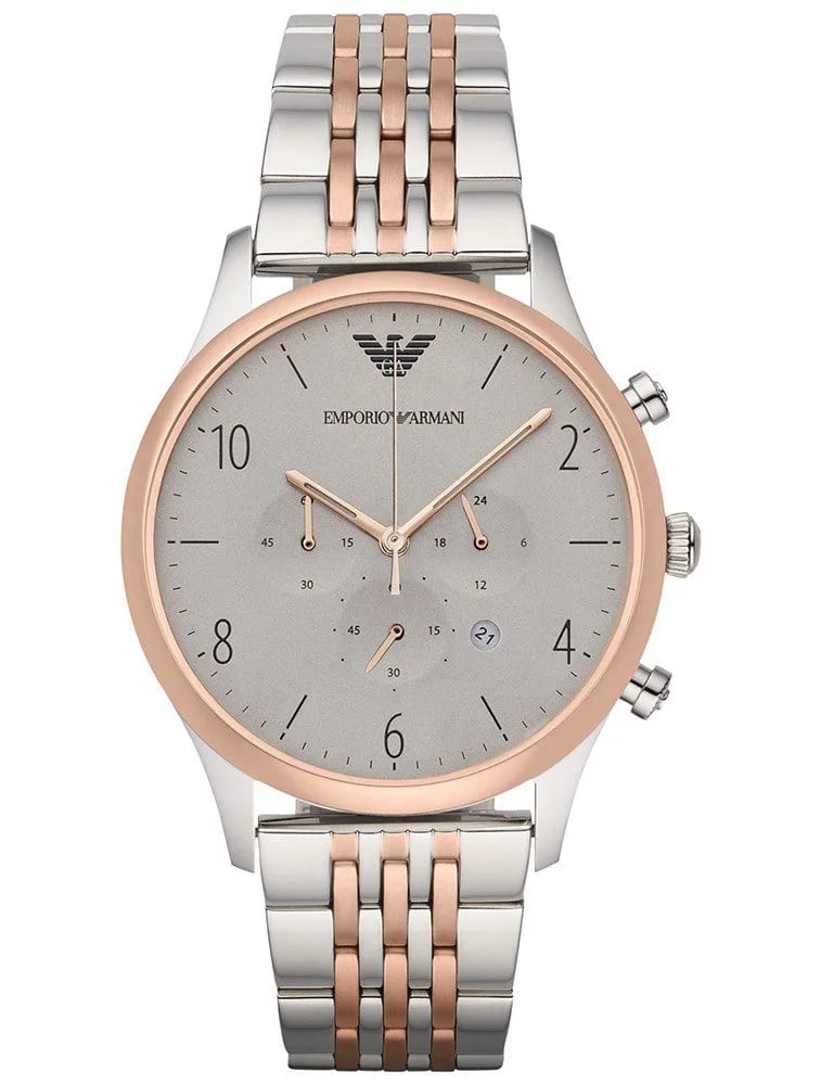 Emporio Armani Beta AR1864 Acier et Or Rose