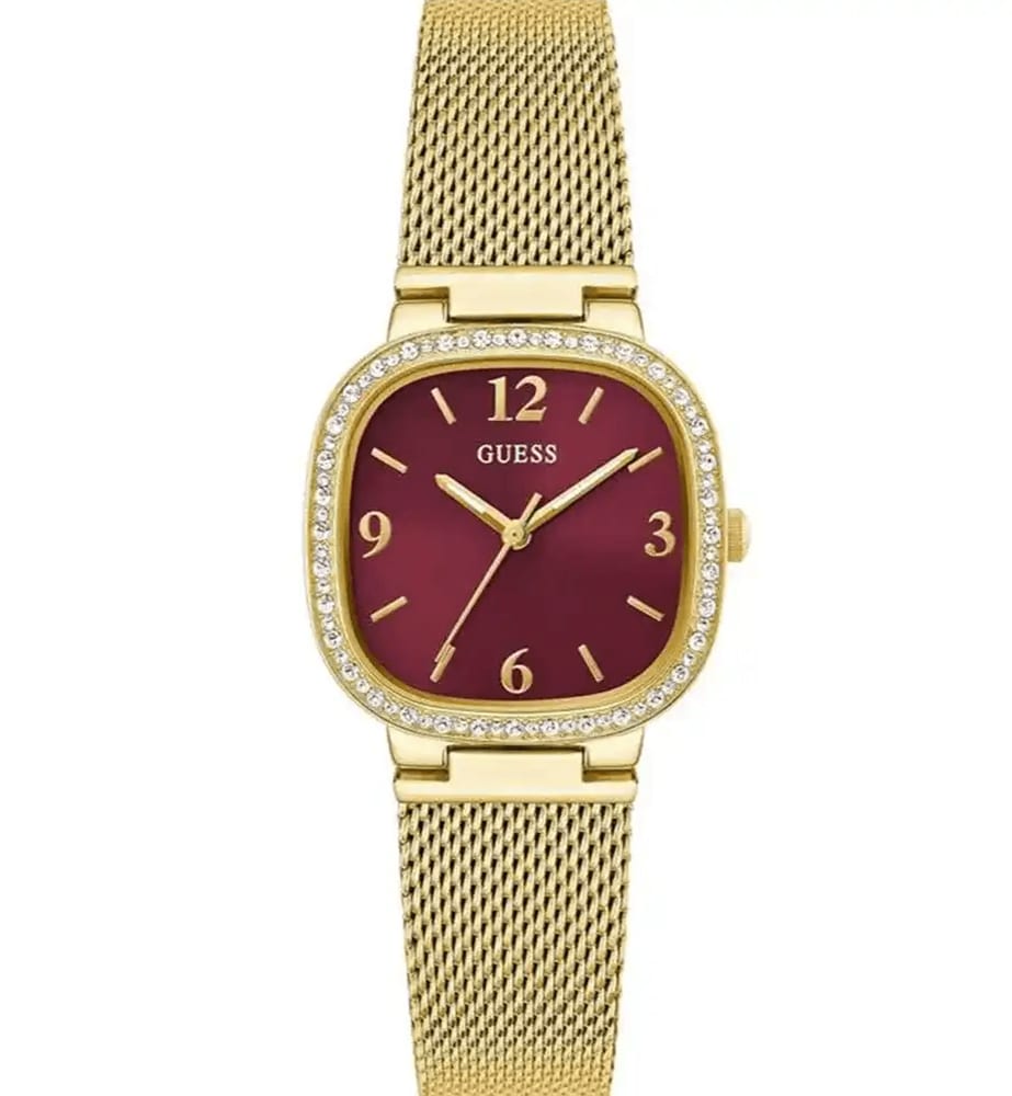 Guess GW0354L4 – Dorée Cadran Rouge