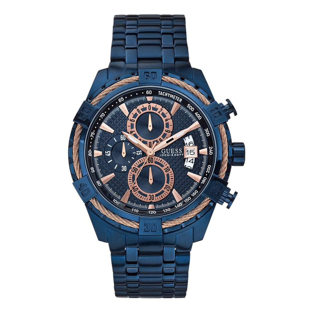 Guess Monterey W0522G3 – Bleu et Or Rose