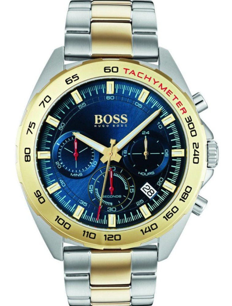 Hugo Boss 1513667 Bicolore Bleu et Or