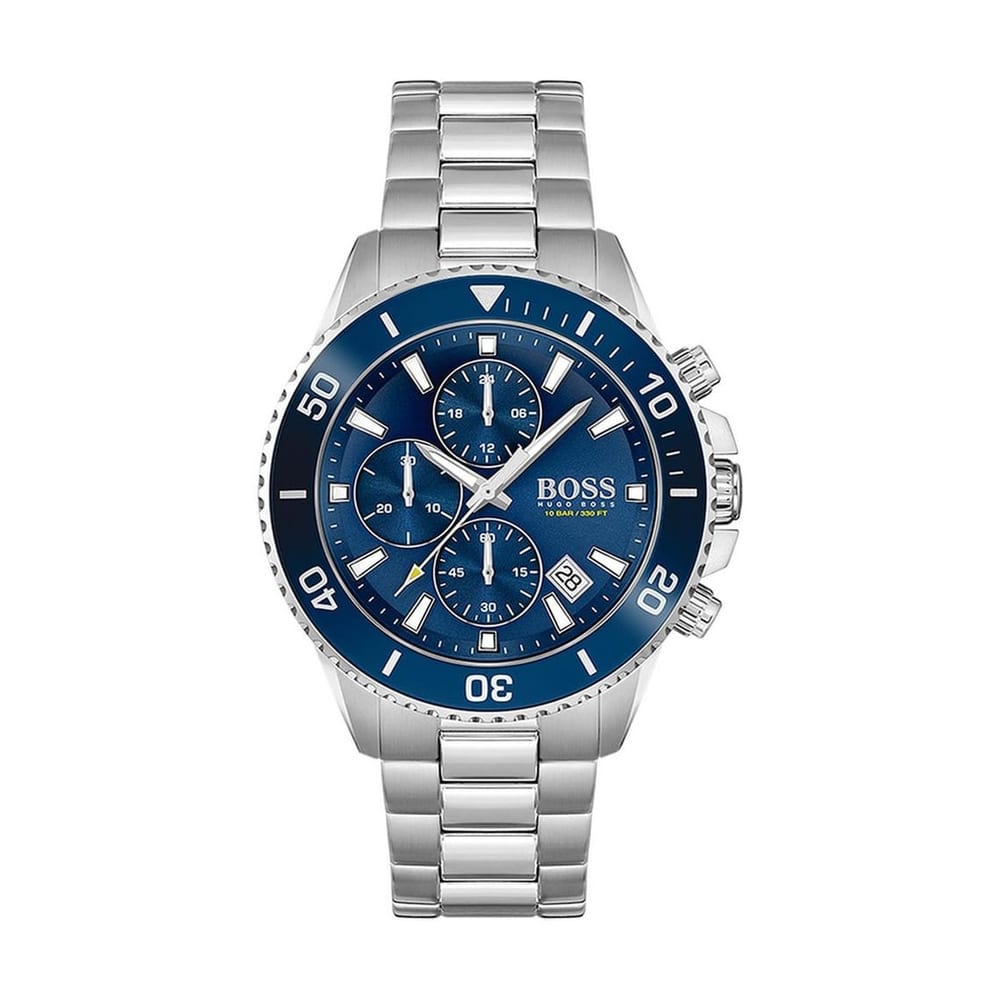 Hugo Boss Admiral 1513907 Bleu et Argente