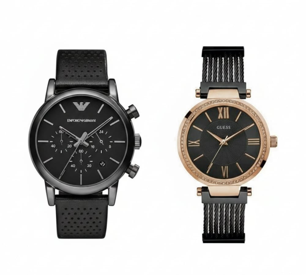 Pack Emporio Armani + Guess – AR1737 + W0638L5