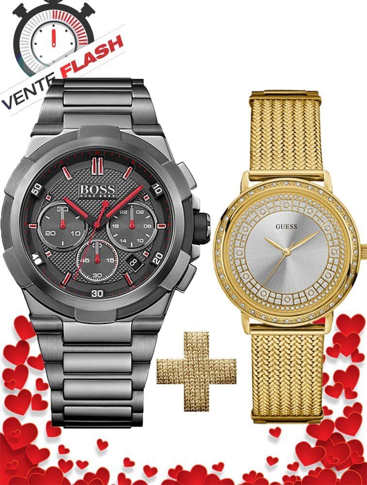 Pack Hugo Boss + Guess – Réf. 1513361 + W0836L3